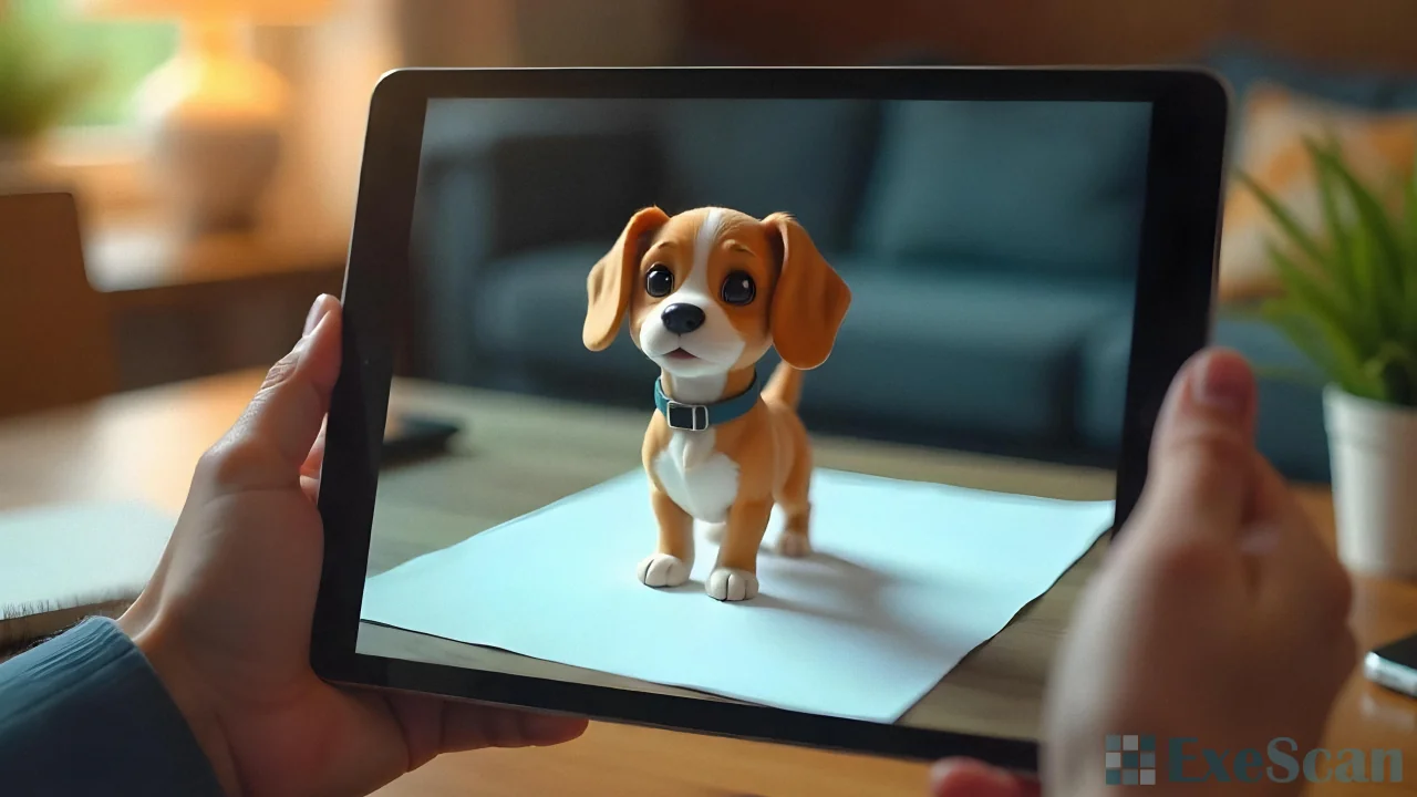 Augmented Reality on Tablet
